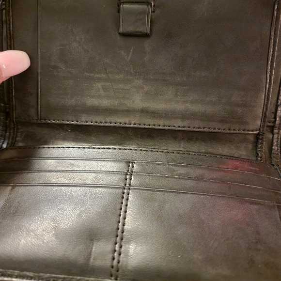 Wallet with Checkbook insert - Picture 3 of 6